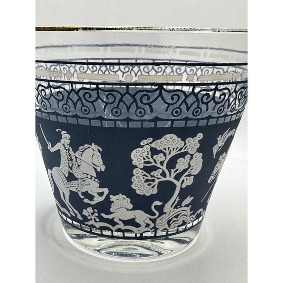 Vintage Jeannette Glassware Ice Bucket - Picture 12 of 16